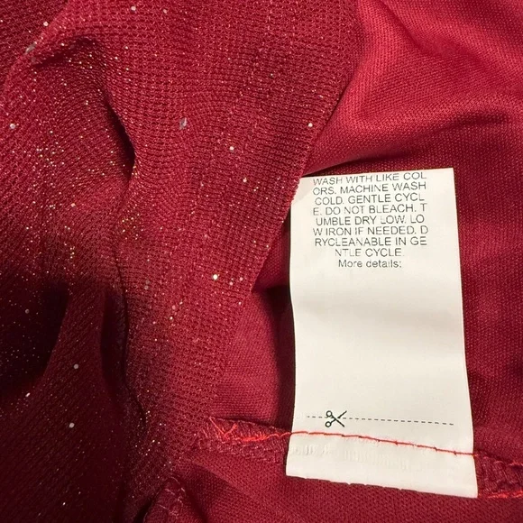 Women’s V-Neck Cinched Waist A-line Dress - Picture 9 of 9